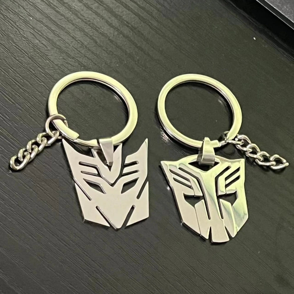 HNSP Anime Movies Decepticons Optimus Prime Autobots Stainless Steel Pendant Chain Necklace For Men Boy Jewelry Accessories